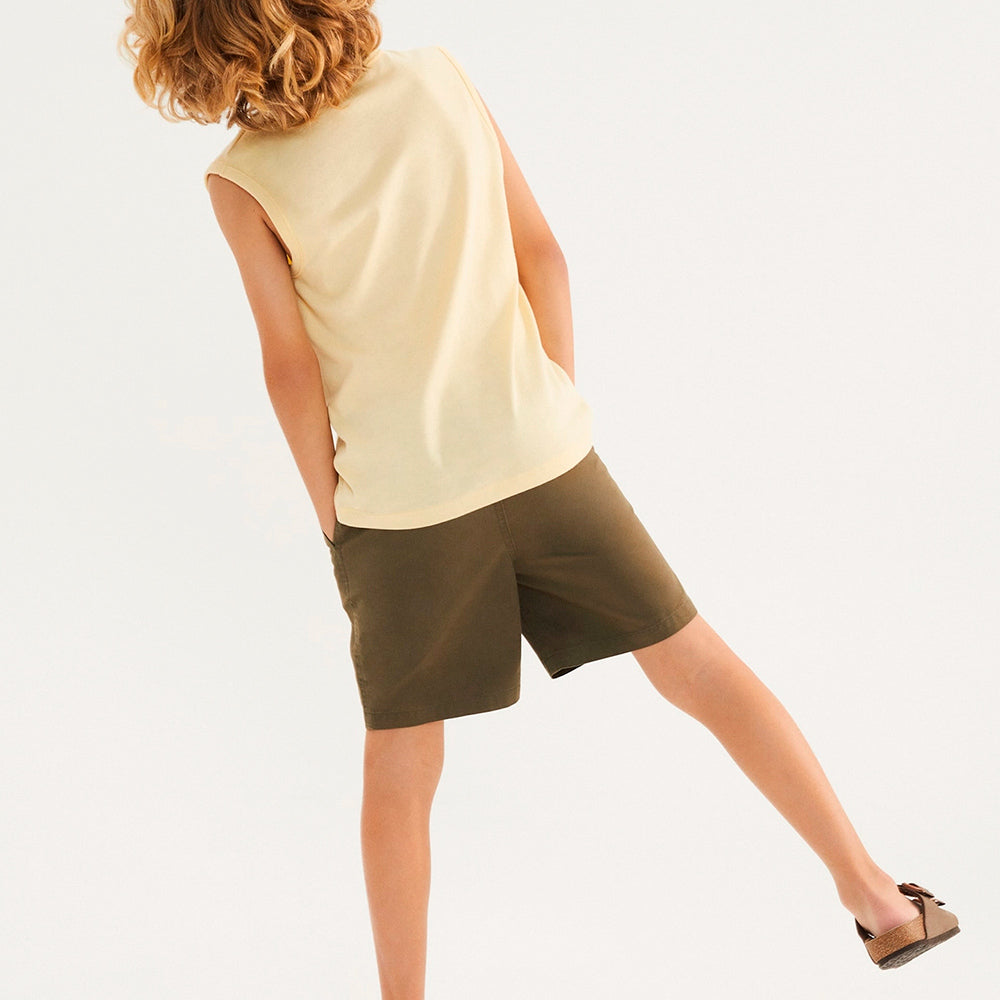 Bermuda Reta Hering Masculina - Verde