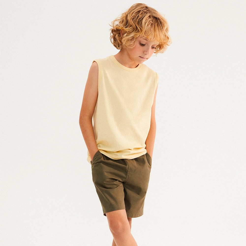 Bermuda Reta Hering Masculina - Verde