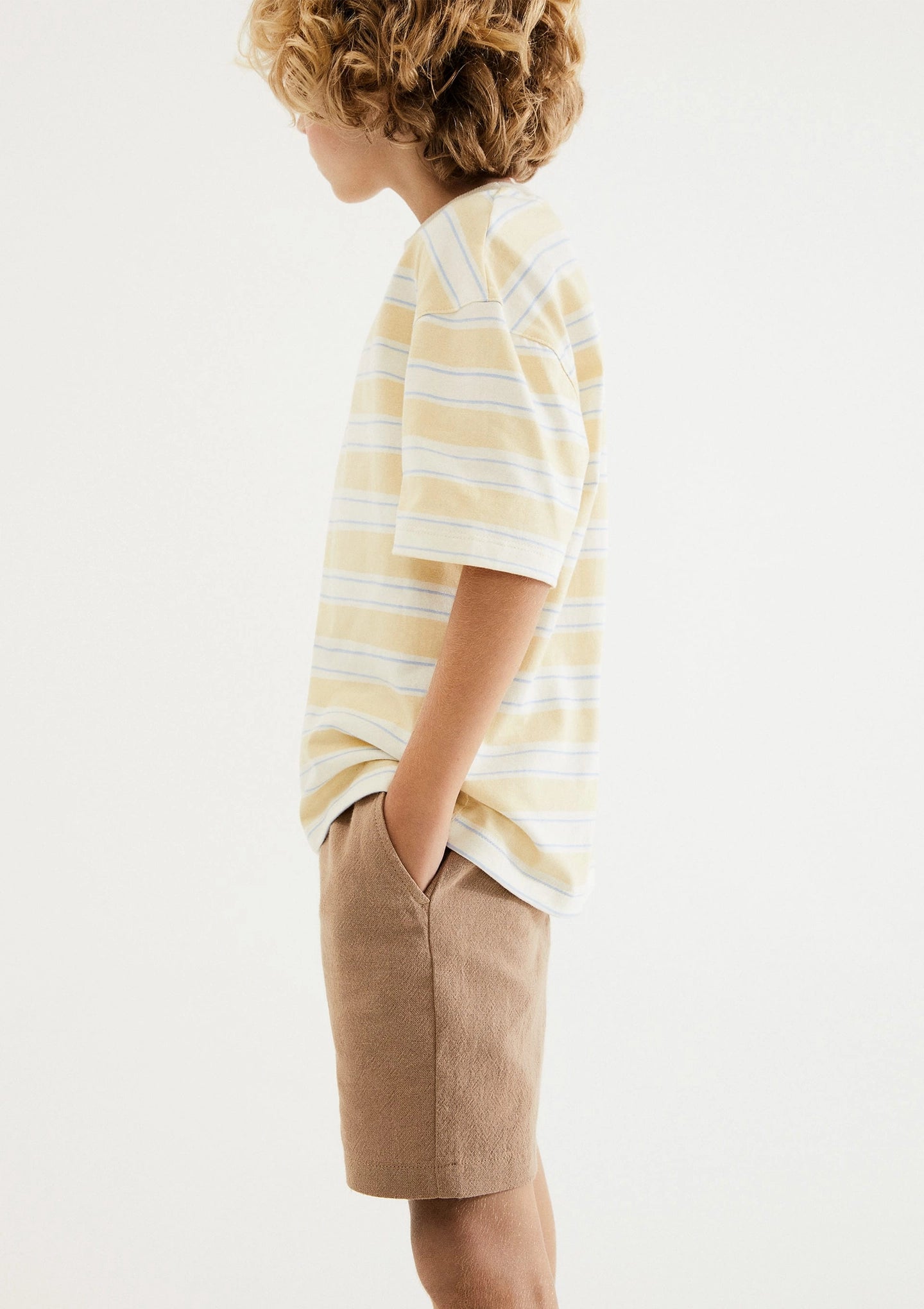 Bermuda Hering Masculina - Marrom Claro