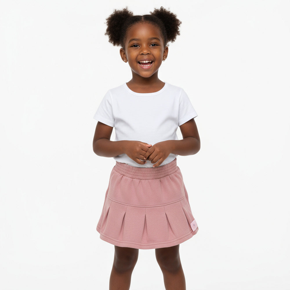 Shorts Saia Moletom By Gus Feminino - Rosa Queimado