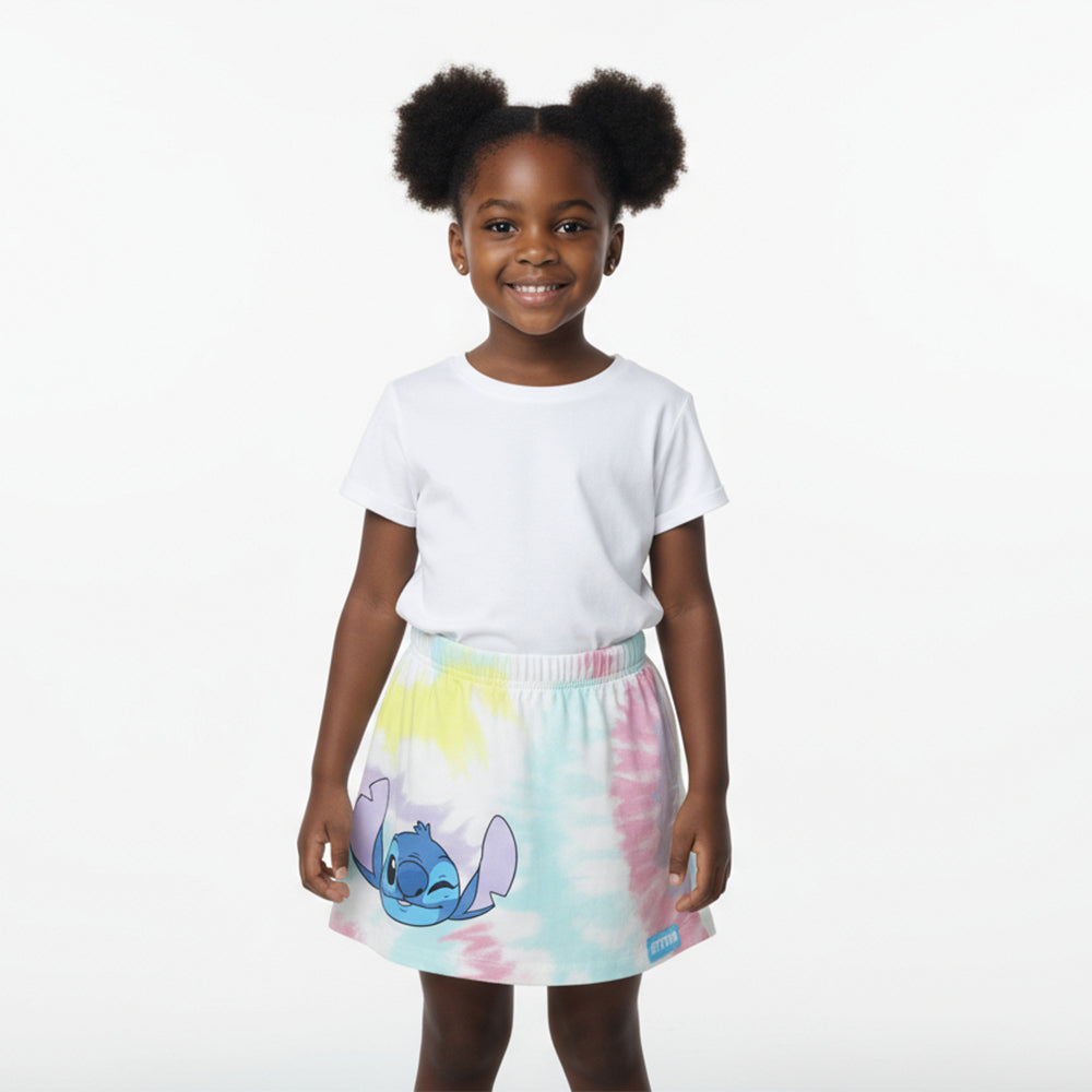 Shorts Saia De Malha By Gus Stitch Feminino - Tie Dye