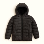 Jaqueta Puffer Peluciada com Capuz Grand Bazar  - Feminina