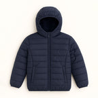Jaqueta Puffer Peluciada com Capuz Grand Bazar - Feminina