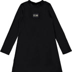 Vestido Manga Longa Malwee YEAH Feminino - Preto