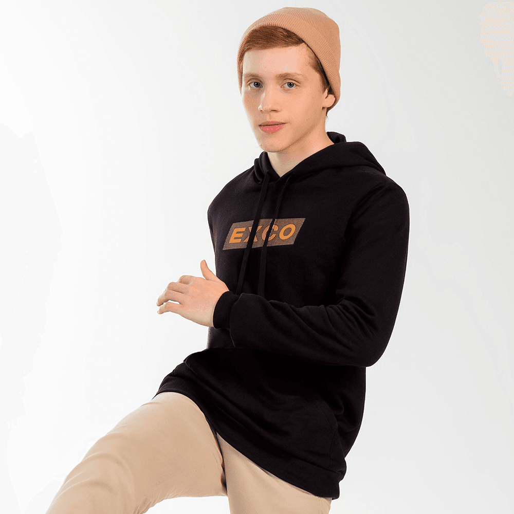 Blusão Moletom Peluciado Capuz  Exco Cativa - Masculino