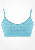 Top Infantil Mescla Sem Costura Menina Zee Rucci - Azul