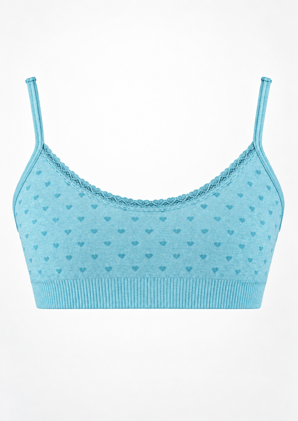 Top Infantil Mescla Sem Costura Menina Zee Rucci - Azul