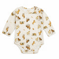 Body Manga Longa Avulso Suedine Masculino Mini & Co - Cavalinhos