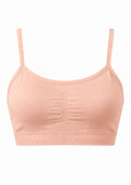 Top Teen Sem Costura Menina Zee Rucci - Salmão