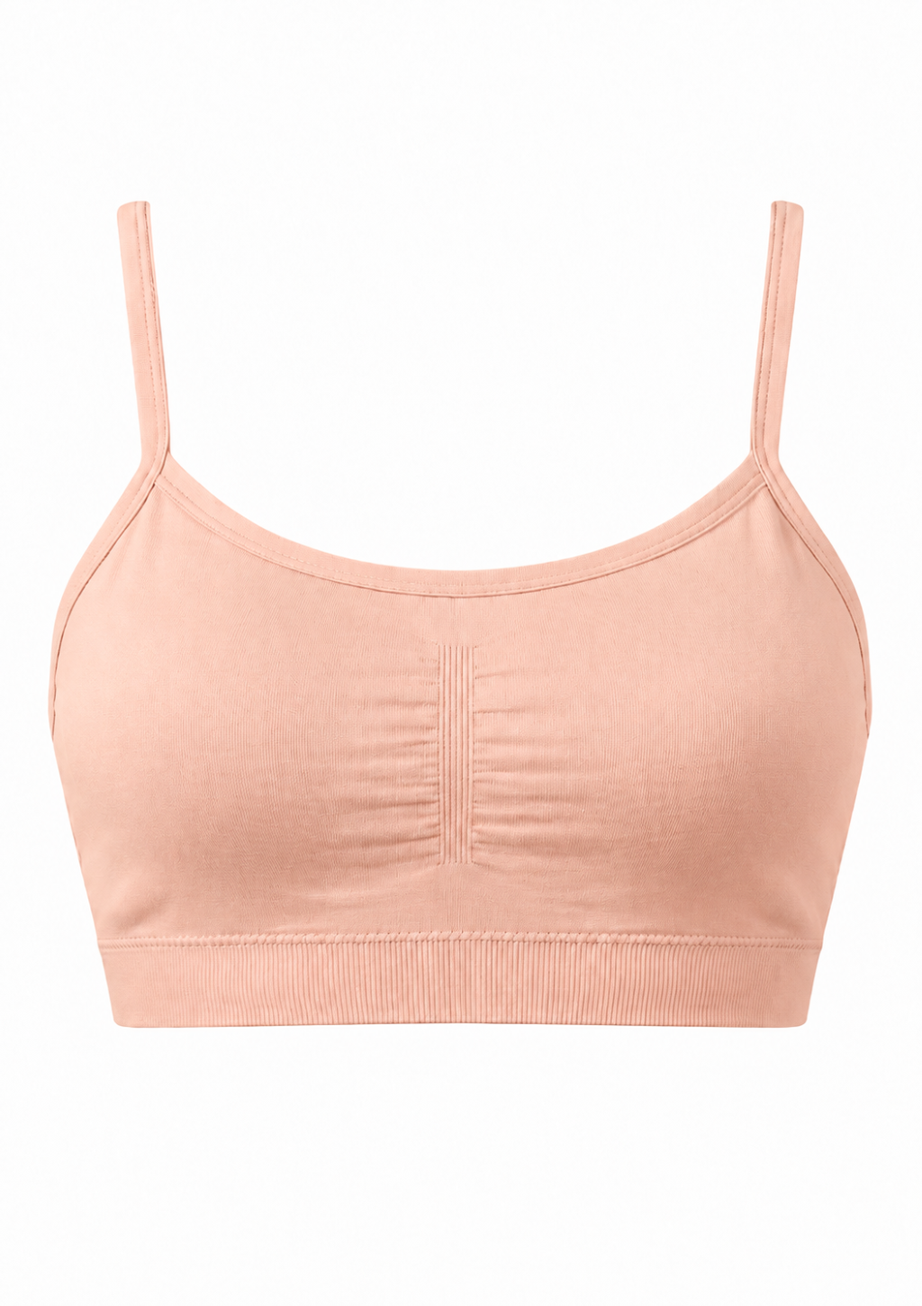 Top Teen Sem Costura Menina Zee Rucci - Salmão