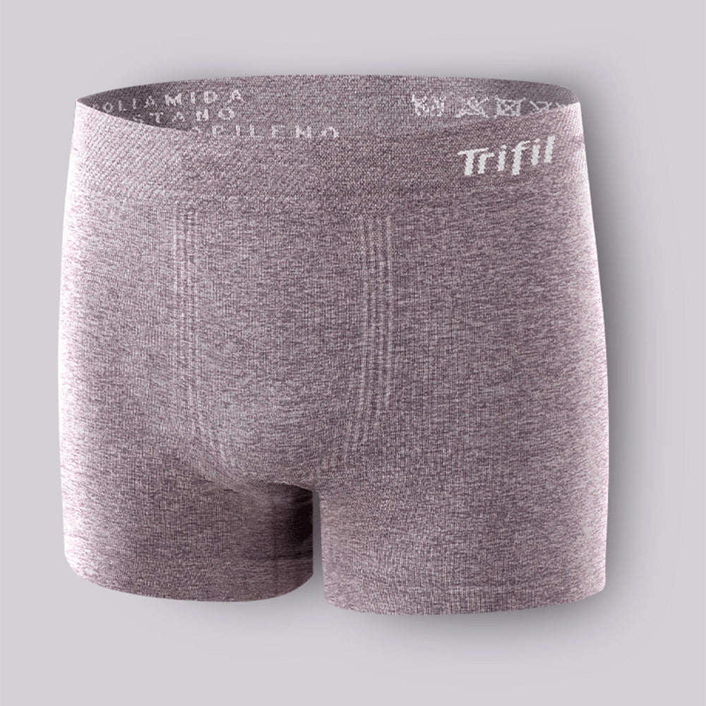 Cueca Boxer Infantil Sem Costura Trifil Kids Masculino - Cinza