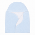Toalha Com Capuz Forrada Mini & CO Atoalhada E Fralda Masculino - Azul