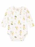 Body Manga Longa Avulso Feminino Mini & Co - Patinhas