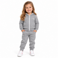 Conjunto Jaqueta e Calça Matelassê Bebê Menina TMX Kids&Teens - Mescla