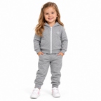 Conjunto Jaqueta e Calça Matelassê Bebê Menina TMX Kids&Teens - Mescla