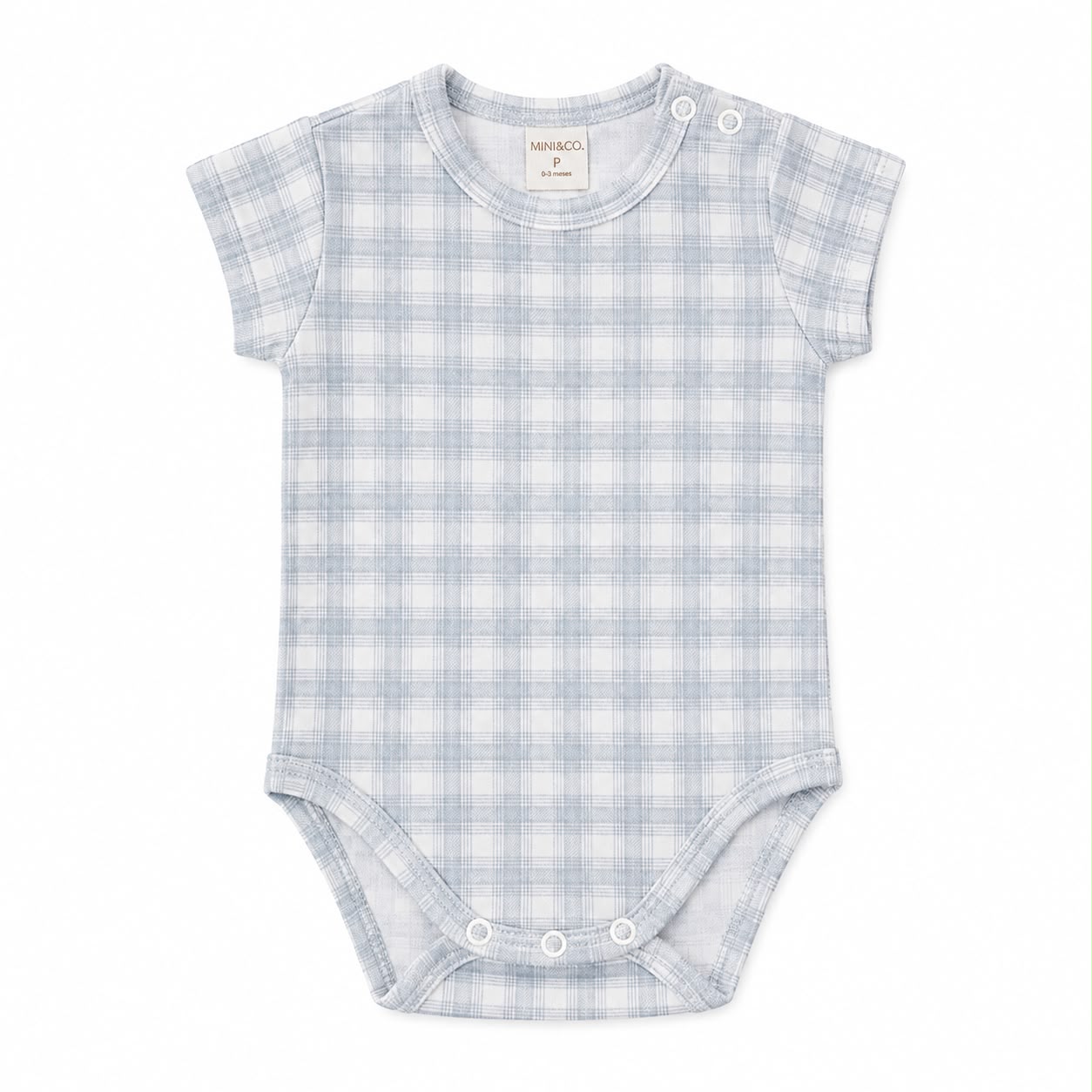 Body Manga Longa Avulso Masculino Mini & Co - Ursinhos