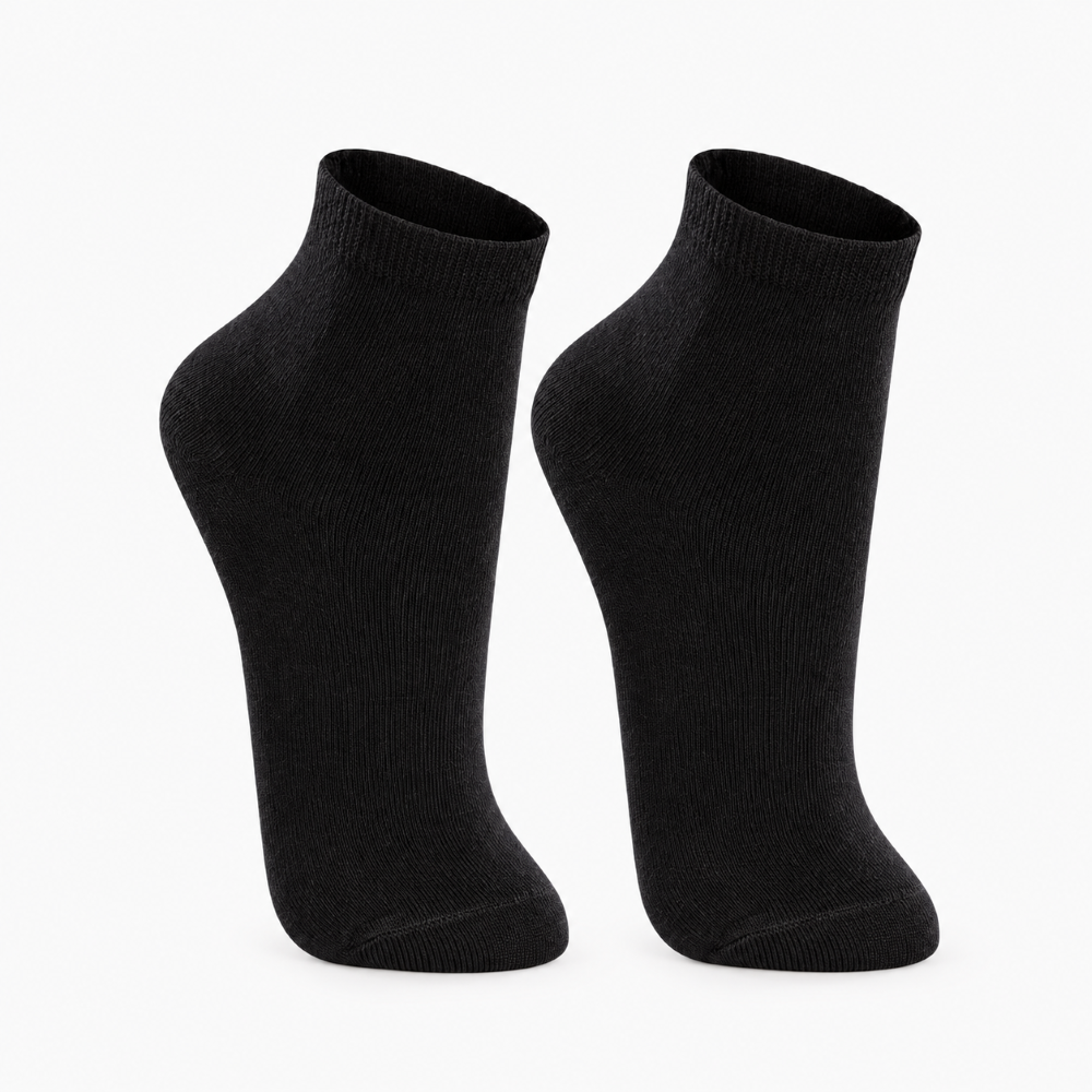 Kit 2 Pares Meia Infantil Lupo Kids - Preto