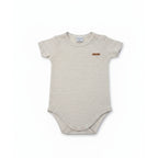 Conjunto Body Manga Curta e Shorts BabyCotton Masculino