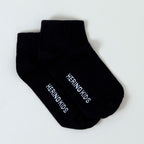 Meia Cano Curto Soquete Hering Kids Básico Masculino - Preto