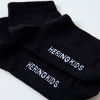Meia Cano Curto Soquete Hering Kids Básico Masculino - Preto