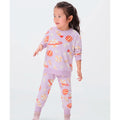 Pijama Longo Em Plush Hering Kids Feminino - Roxo