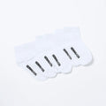 Kit Com 3 Pares De Meia Cano Curto Hering Kids Unissex - Branco