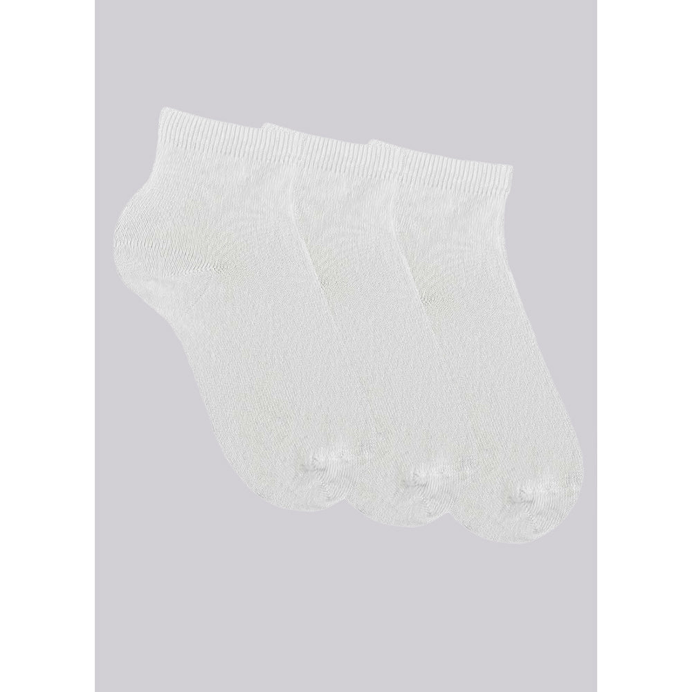Kit 3 Pares De Meias Cano Médio Trifil Kids Básicas Unissex