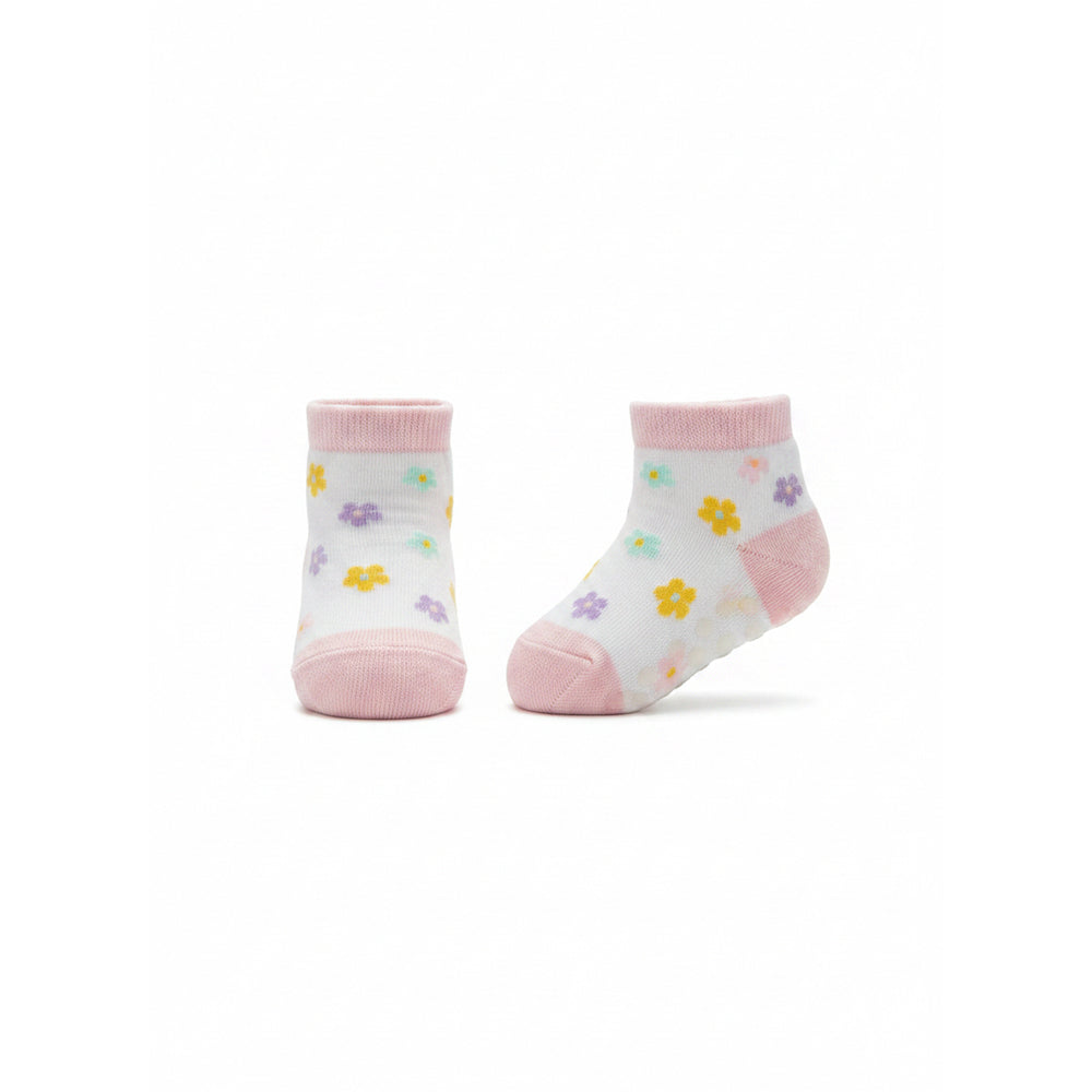 Kit 3 Pares De Meias Cano Longo Antiderrapante Trifil Baby Feminino