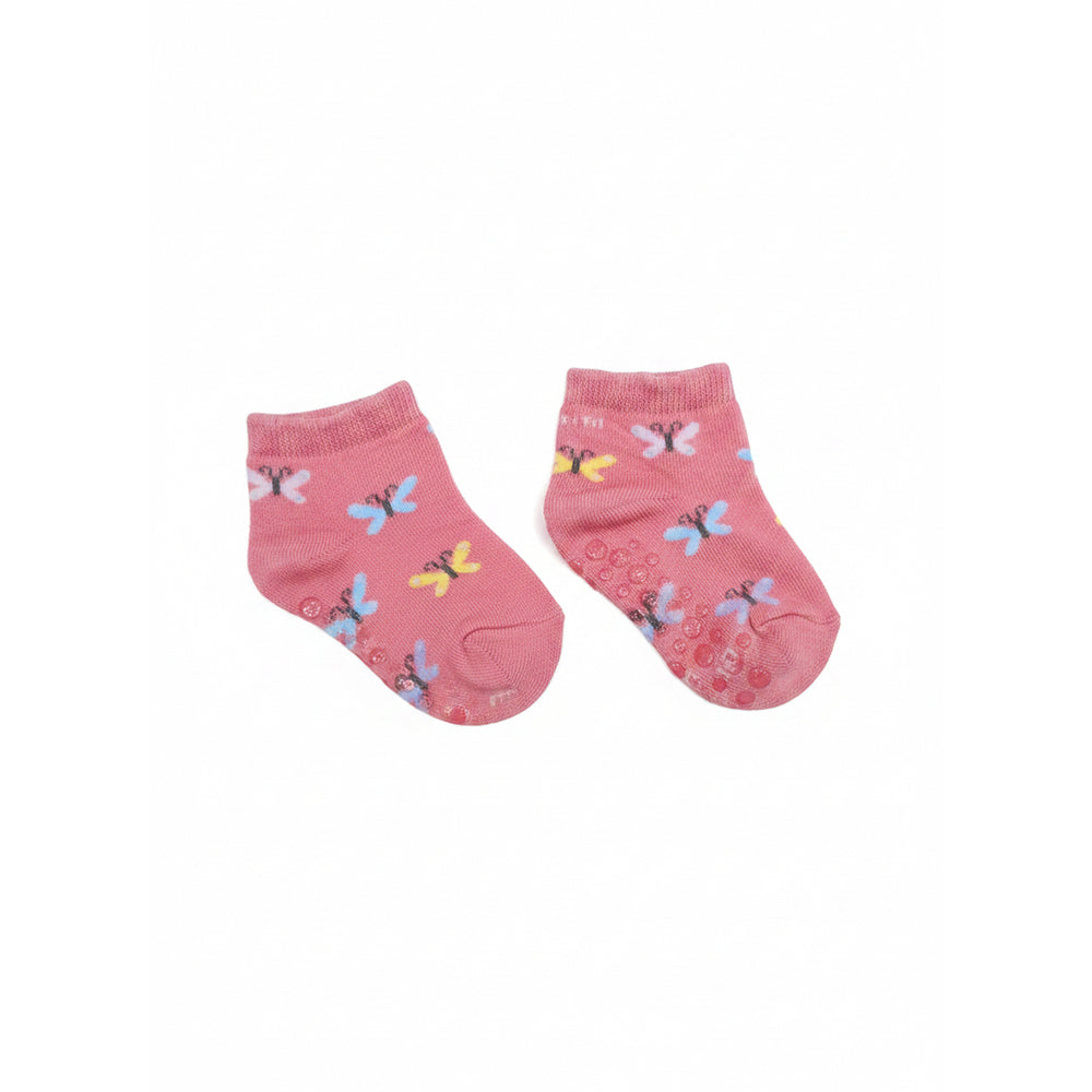Kit 3 Pares De Meias Cano Longo Antiderrapante Trifil Baby Feminino