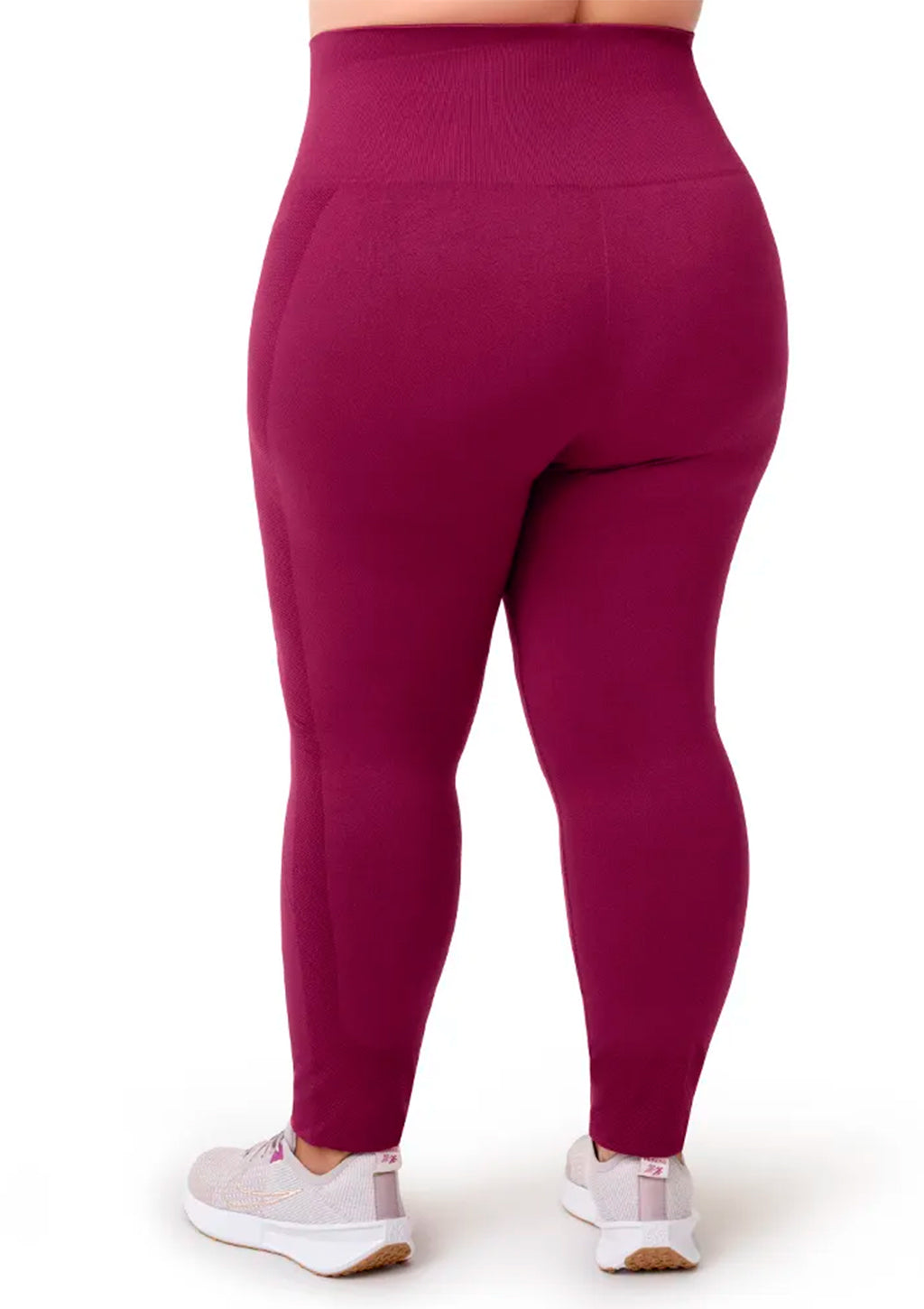 Calça Legging Plus Size High Rise Zee Rucci Feminino - Marsala
