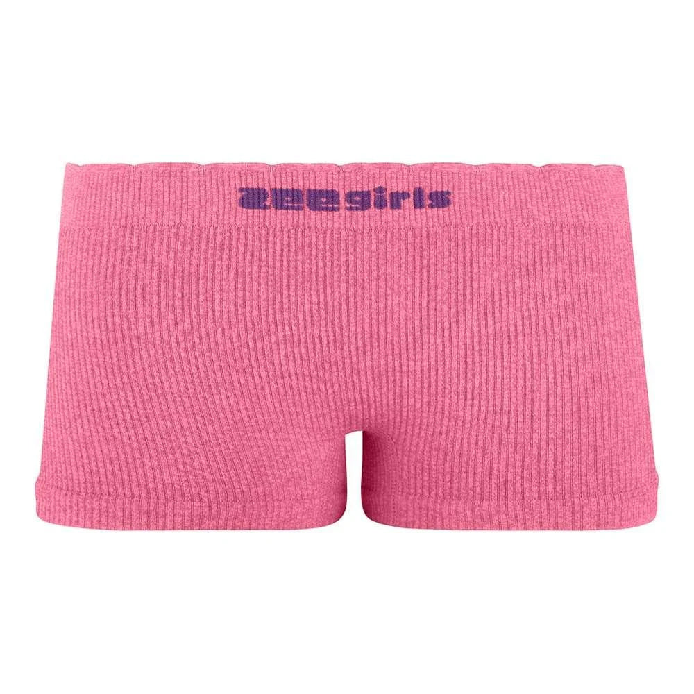 Calcinha Boxer Mescla Infantil Sem Costura Zee Rucci – Rosa