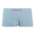 Calcinha Boxer Mescla Infantil Sem Costura Zee Rucci – Azul
