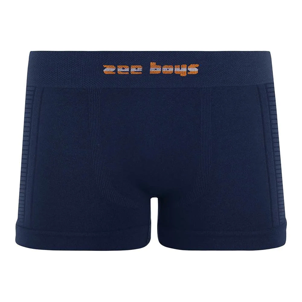 Cueca Boxer Sem Costura Infantil Zee Rucci – Azul Marinho