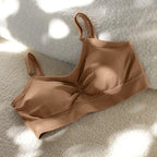 Top com Bojo Teen Sem Costura Infantil Zee Rucci – Marrom