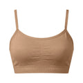 Top com Bojo Teen Sem Costura Infantil Zee Rucci – Marrom