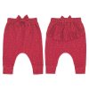 Calça com Laço e Babado Suedine Feminina –  Cogumelos