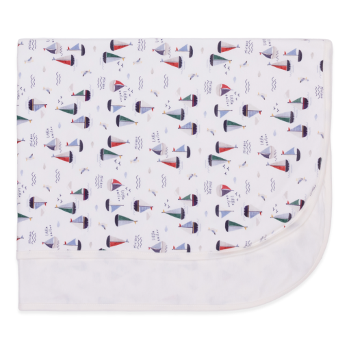 Manta com Forro Avulsa Estampado Masculina – Navy