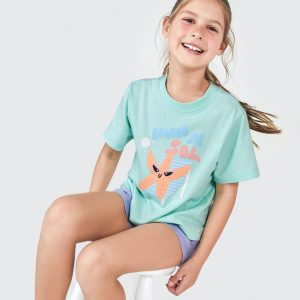 Alternative view of Conjunto de Pijama Curto Banho de Sol Hering - Feminino