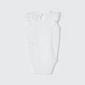Alternative view of Body Regata Babado Off White Hering - Feminino