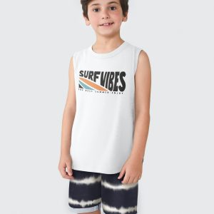 Conjunto Camiseta Regata e Bermuda Surf Vibes Hering - Masculino