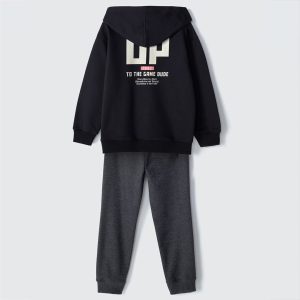Alternative view of Conjunto Jaqueta Moletom com Capuz e Calça UP Hering - Masculino