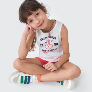 Alternative view of Conjunto de Regata com Shorts Sweet Taste Hering - Feminino
