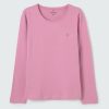Blusa Manga Longa Básica Rosa Hering - Feminino