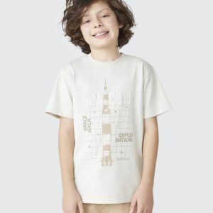 Camiseta Manga Curta Off White Space Hering - Masculina
