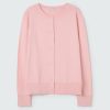 Cardigan em Tricot Rosa Hering - Feminino