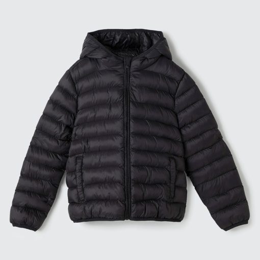 Jaqueta Puffer Preta Hering - Unissex - Imagem 3