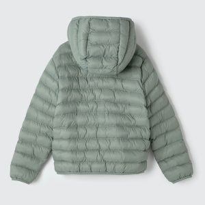 Alternative view of Jaqueta Puffer Verde Hering - Unissex