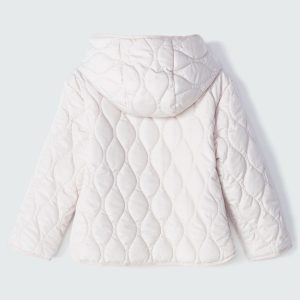 Alternative view of Jaqueta Puffer com Capuz Off White Hering - Feminina