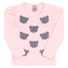 Blusinha Manga Longa Ursinhos Lollipop Randa Mundu - Feminina