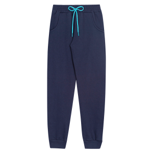 Calça Moletom Peluciado Cordão Marinho Randa Mundu - Masculina